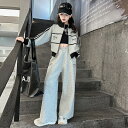 新作★韓国風子供服★トップス+ズボン★セットアップ★2色★120cm~170cm