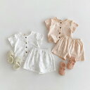 夏新作★韓国風子供服★トップス+ズボン★セットアップ