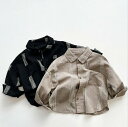 秋冬★キッズ服 シャツ アウター★長袖★2色80-130cm