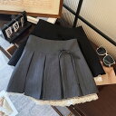 【QY】☆スカート★ハーフスカート☆レディース服S〜XL 2色