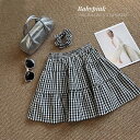 ★ショットスカート☆レディース服 チェック柄 2色