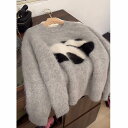 レディース・長袖・ニットセーター・个性・可愛い・トップス S〜XL パンダ