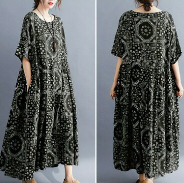 ファッション☆おしゃれ☆半袖☆ワンピース☆レディース服