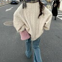 ★♪ニット★♪トップス★♪レディース★♪長袖★気質★大人気♪3色★サイズフリー