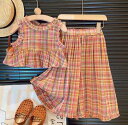 新作★♪子供服★♪セットアップ★♪キャミソール★♪ズボン♪♪ガールス向け★♪90−140cm