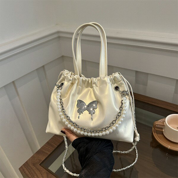 レディース・PUバッグ・バケツバッグ・ショルダーバッグ