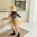 夏新作 女の子 スカート 夏服 韓国版 ハーフスカート ボトムス 子供服 80~130cm 2色