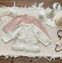 秋冬新作 女の子 カーディガン セーター かわいい 北欧 コート 無地 トップス 子供服 73~110cm