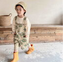 【夏新作】韓国風 子供服 ベビー服 キッズ サロペット 5分ズボン