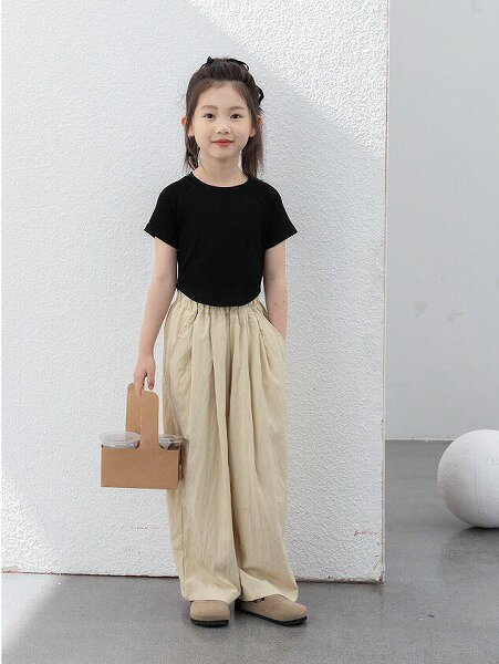 【夏新作】韓国風 子供服 ベビー服 キッズ ins ストレートパンツ中大童 カジュアルパンツ