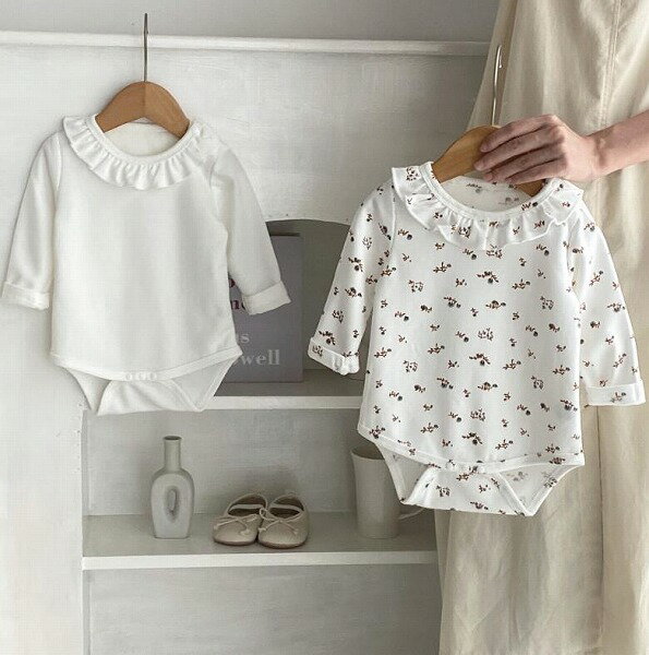 春秋新作 韓国版 INS 乳幼児 女の赤ちゃん 連体服 男女兼用 ロンパース 子供服