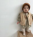 秋冬新作 ins 韓国版 コーデュロイ 赤ん坊 洋風 ベスト 綿 INS 上着 男女兼用 トップス 子供服 2色