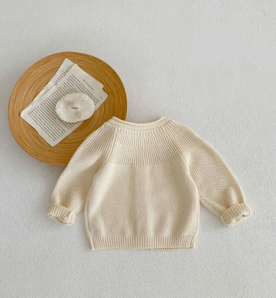 秋冬新作 カーディガン 女の赤ちゃん 0～3歳 コート 刺繍 長袖 ニット 上着 トップス 子供服