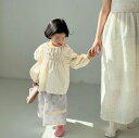 春新作 シャツ 韓 女の子 長袖 かわいい 上着 トップス Tシャツ 子供服