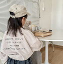 春新作 韓国版 丸首 Tシャツ 刺繍 赤ちゃん 上着 男女兼用 トップス 子供服 2色