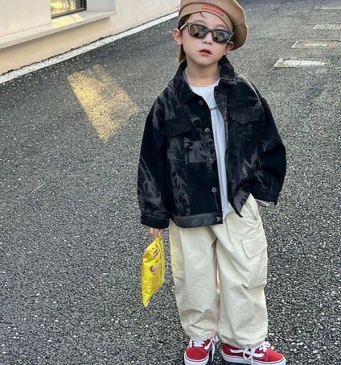 春秋新作 コート 韓国版 カウボーイ 赤ちゃん 洋風 上着 男女兼用 トップス 子供服 春秋新作 コート 韓国版 カウボーイ 赤ちゃん 洋風 上着 男女兼用 トップス 子供服