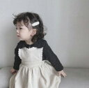 春秋新作 ins 女の子 シャツ 2色 メリヤス 綿 かわいい 赤ちゃん 上着 トップス 子供服