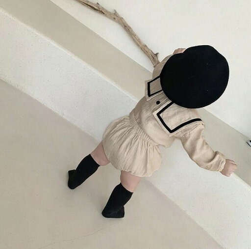 秋新作 海軍風 ins 上着+半ズボン 2点 セット PPパンツ 2色 男女兼用 子供服 秋新作 海軍風 ins 上着+半ズボン 2点 セット PPパンツ 2色 男女兼用 子供服