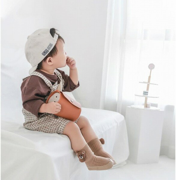 ★秋冬 靴★ 靴下 ベビー用 厚い 暖かい★新作 うさぎ ★人気★プリント 子供