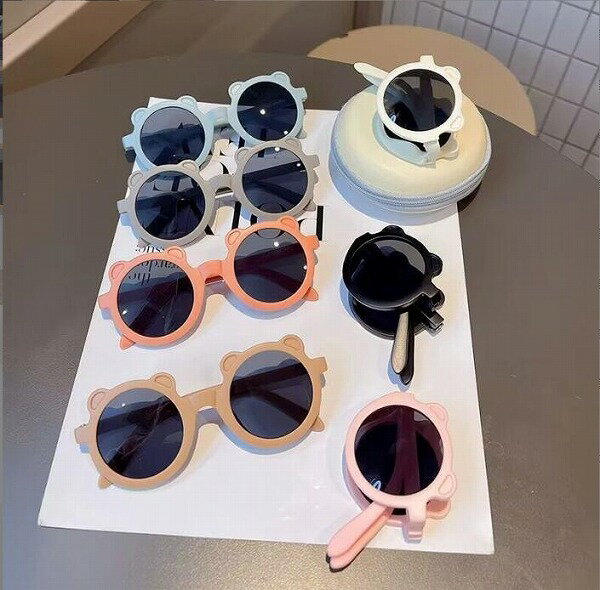 【夏新作】子供雑貨　キッズ眼鏡　UVカット　キッズ用　フレーム　子供用サングラス　可愛い