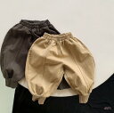 春新作☆無地 男 女 ゆったりしたレジャー 韓 ズボン パンツ 子供服 春秋 子供用☆人気