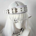 サンバイザー ハット 帽子 ベルト スタッズ 外出 お出かけ レディース