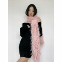 マフラー 起毛 フェイクファー 襟巻き 秋冬 保温 レディース小物