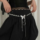ベルト チェーン ファッションベルト アクセサリー ファッション小物 レディース