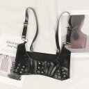 ベルト ファッションベルト PU フェイクレザー パーティ ダンス ステージ衣装