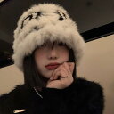 帽子 ハット バケットハット 起毛 フェイクファー 外出 お出かけ レディース(4)