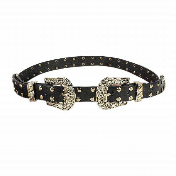 ベルト ファッションベルト フェイクレザー PU バックル パンクファッション