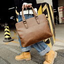 ショルダーバッグ ハンドバッグ ビジネスバッグ メンズ バッグ フェイクレザー PU