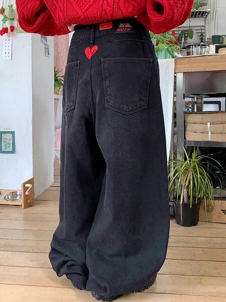 パンツ ボトムス デニム ジーンズ ジーパン ズボン ワイドパンツ レディース