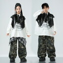 キッズ 子供服 トップス ボトムス ダンス衣装 パーティ イベント ヒップホップ