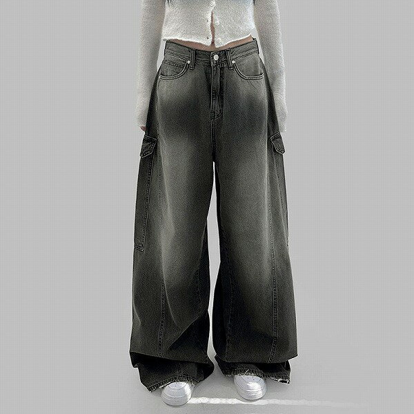 パンツ ボトムス ズボン デニム ジーンズ ジーパン ウォッシュ加工 レディース