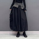 スカート ジャンパースカート Aライン デニムスカート 薄手 レディース