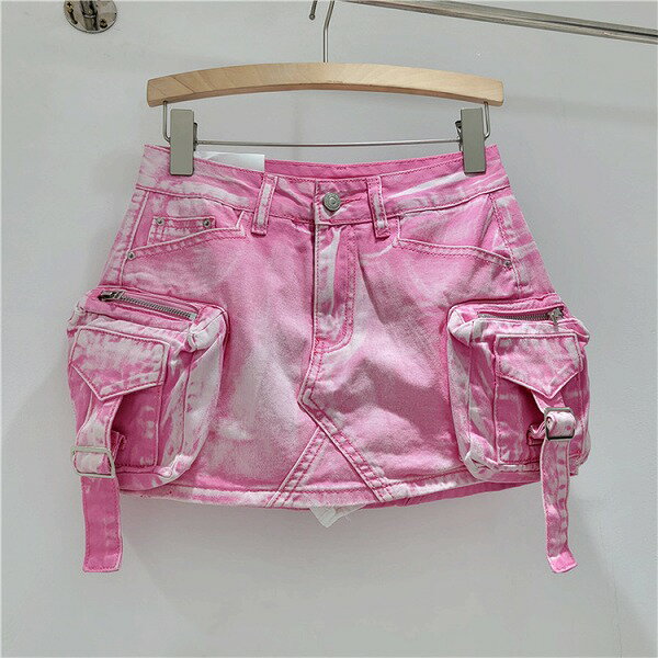 コーデを格上げ デニムスカート ワークデニムハーフ ギャル aラインスカート タイトスカート