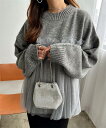 計算された美シルエット ニットトップス レディース 上着 セーター 縫付 気質 通勤