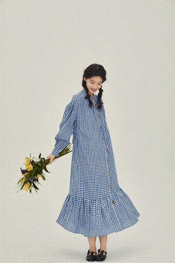 週末に着たい服 自社生産 韓国ファッション ロングスカート ひだ折り 紐抜き シャツワンピース 週末に着たい服 自社生産 韓国ファッション ロングスカート ひだ折り 紐抜き シャツワンピース