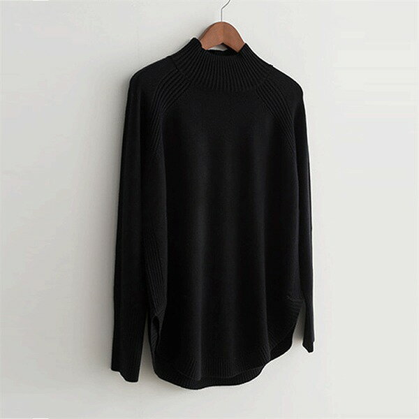 秋冬で着用できる万能item 韓国ファッション カジュアル ニットトップス 長袖 トップス 上着 セーター