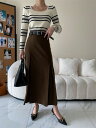 贈り物をする INSスタイル ロングスカート デザインセンス 快適である 大人気 新品 スリム ベルト