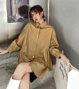 韓国ファッション 2点セット ファッション 洋風 シャツ 春 肌にやさしい 秋 スリム