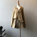履くだけでこなれ感 ショートパンツ 2点セット タイアップ 日よけします セット シャツ