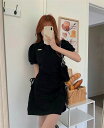 ドキドキします 新品 ミニスカート 半袖 大人気 ワンピース 気質 sweet系 快適である