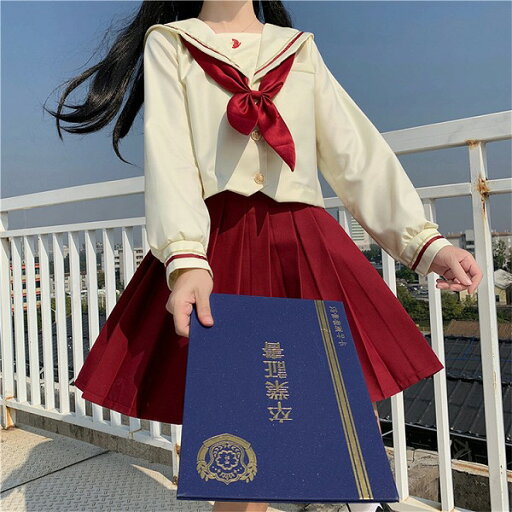 デートテクニック INSスタイル ユニークなデザイン 学生 プリーツスカート jkユニフォーム セット 長袖 デートテクニック INSスタイル ユニークなデザイン 学生 プリーツスカート jkユニフォーム セット 長袖
