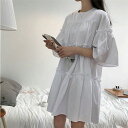 洗練されたシルエット。通勤する ワンピース マタニティウェア Aライン スカート 中・長セクション