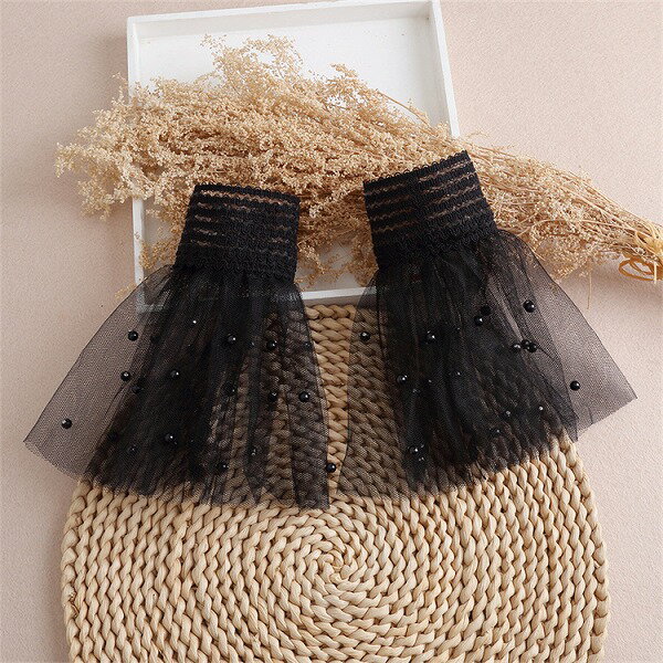 大人のキレイをお約束 韓国ファッション 偽の袖 大人気 レーヨン 快適である レース アクセサリー