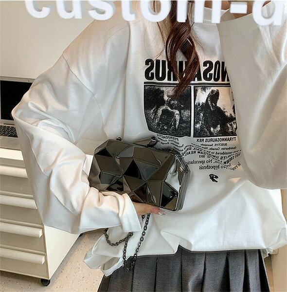 チェーンバッグ ファッション 新品 トレンド 洋風 ショルダーバッグ(4)