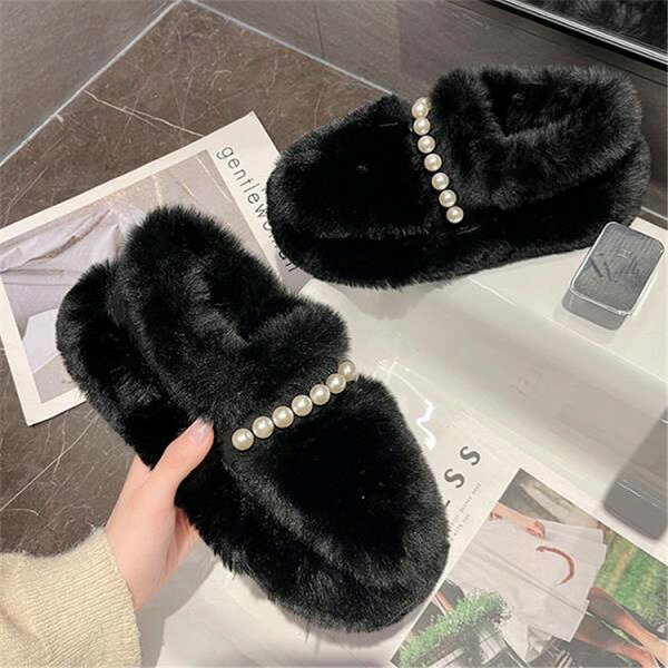 実用的ですね 韓国ファッション 綿の靴 新品 厚底 エンドウ豆の靴 ファッション ぬいぐるみ