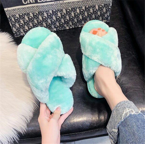 楽ちんバレエシューズ INSスタイル 上履き オープントゥ 滑り止め 交差する ぬいぐるみ スリッパ